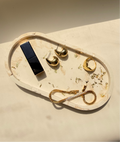 Handcrafted Marble Trinket Tray