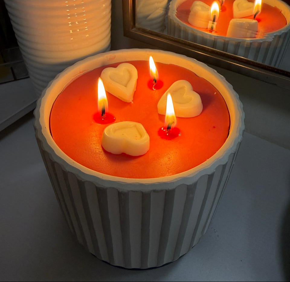 Love in a jar candle